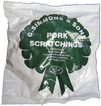pork scratchings